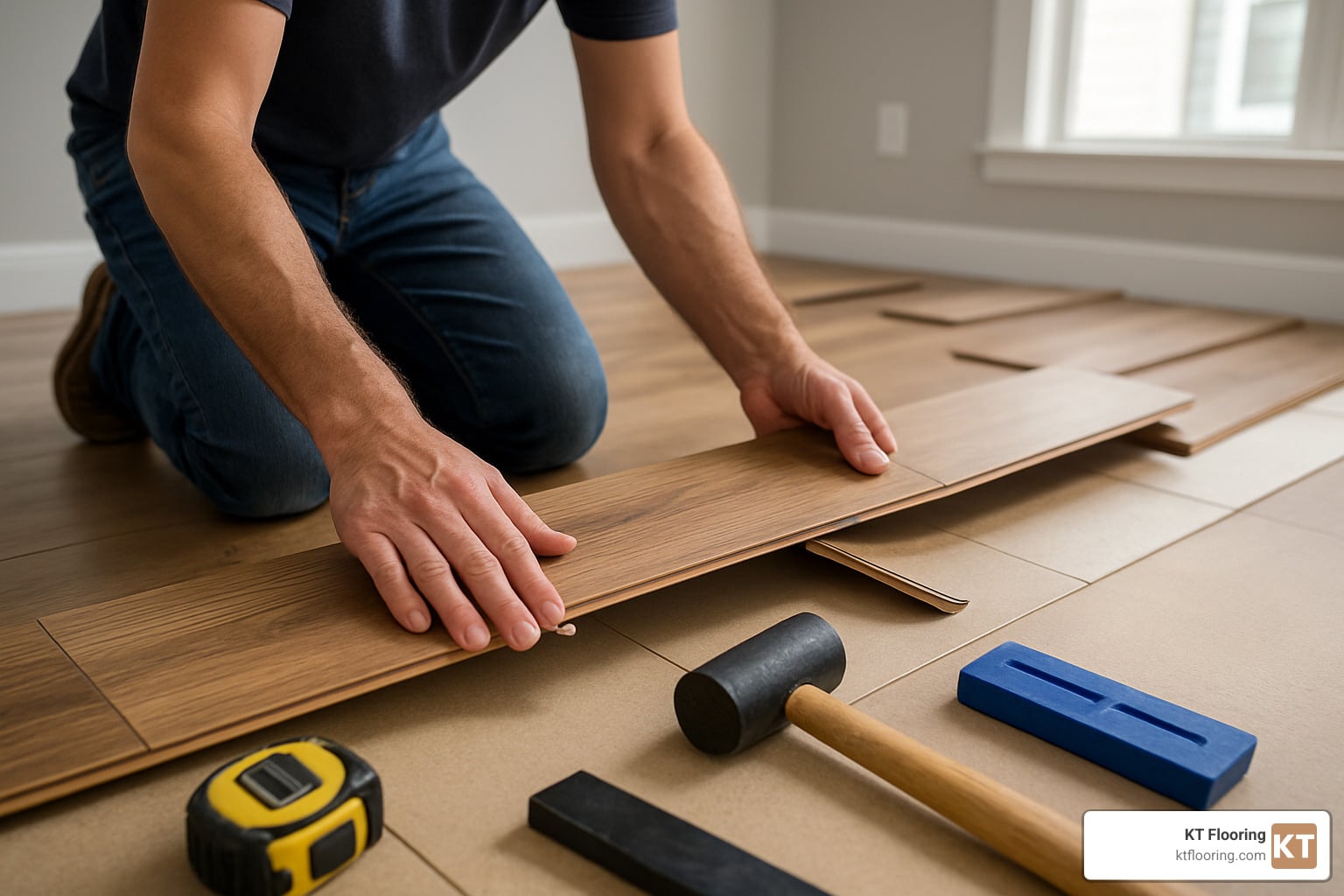 Laminate Leap: A Beginner’s Guide to Installing Hardwood Flooring